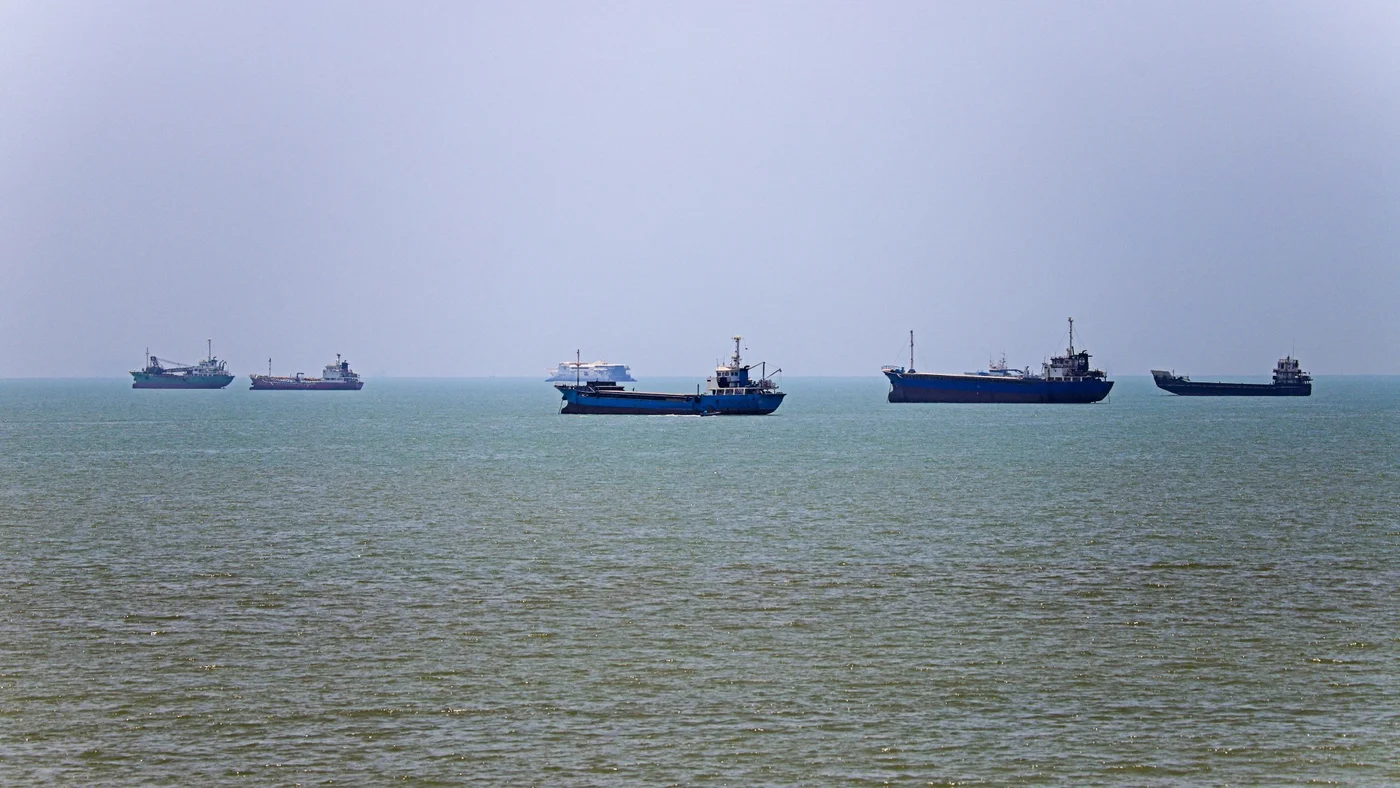 霍尔木兹海峡何时能全面重开引起重大关注。（法新社档案照）