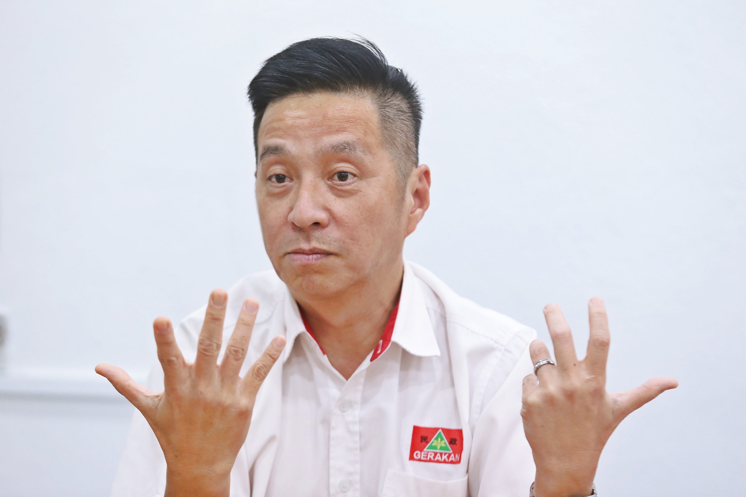 民政党署理主席胡栋强。(档案照)