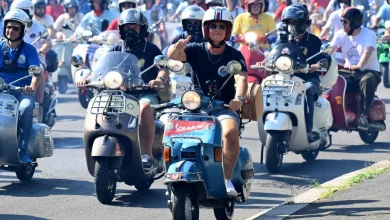 Photo of 2.5万辆Vespa参与游行 齐聚罗马庆80周年