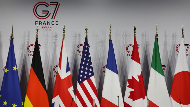 七大工业国集团（G7）领导人达成共识，将加大对俄罗斯施压，从而结束持续4年多的俄乌战争。（法新社照片）