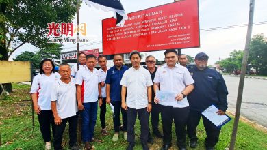 Photo of 武吉丁雅马化园3道路 7月起禁重型车通行