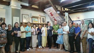 Photo of 卢慕施《一墨一善》水墨慈善展 收益全捐佛义洗肾中心