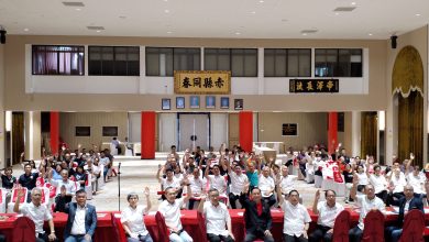 Photo of 槟华堂会员大会 陈坤海谈选举与责任