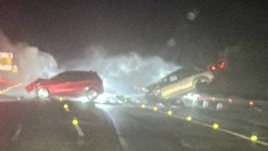 Photo of 上班途中遇死神 轿车遭撞飞2人亡