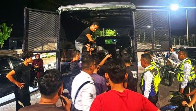Photo of 公主城住宅区沦飙车热点 交警开30罚单 扣6摩多