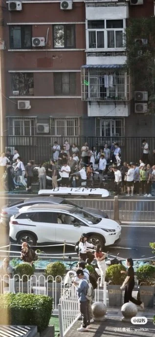 警方在事发后封锁现场。（互联网照片）