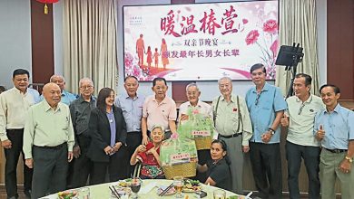 Photo of 吉济衍阁双亲宴 洪泽务夫妇获最年长奖