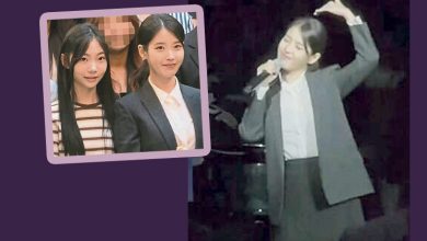 Photo of IU 当婚礼歌手挺保镳