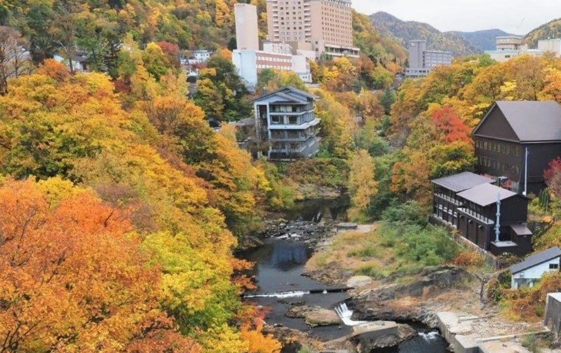 日本定山溪温泉。（日本国家旅游局照片）