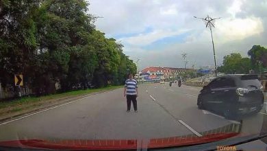 Photo of 网传男子肉身挡车 吓坏司机急煞车