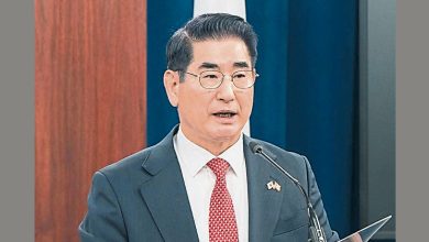 Photo of 紧急戒严泄露军事机密 韩前防长判囚3年