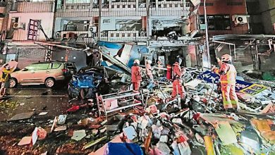 Photo of 便当店煤气泄漏酿祸 台新竹气爆2死2伤
