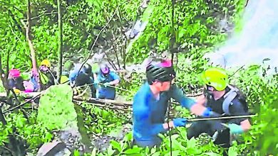 Photo of 台中蝴蝶谷步道落石 登山客走避不及4死1伤