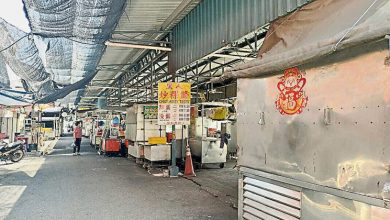 Photo of 北海信达园小贩中心提升 34小贩暂迁新址营业