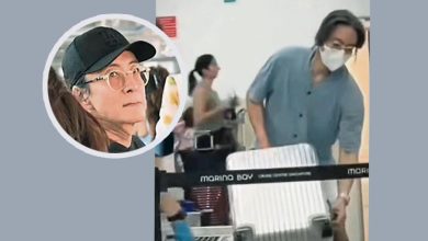 Photo of 《冬季恋歌》裴勇俊白发扛行李 路人:还是非常帅