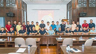 Photo of 槟广汀会馆青年团改选 潮州会馆锺维镔任团长