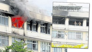 Photo of 推测是电暖器肇祸 日东京小学火灾11伤