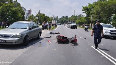 Photo of Y型路口发生致命车祸 六旬华男当场身亡