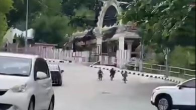 Photo of 下坡俯冲险撞轿车 3童马路飙蚊型脚车