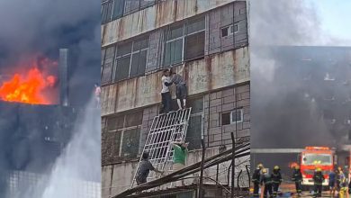 Photo of 【福建鞋厂夺命大火】攀岩哥徒手爬墙 用头撑开防盗网救人