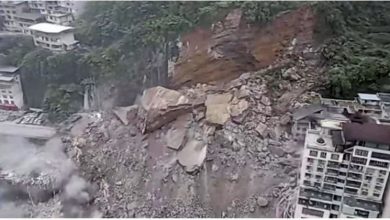 Photo of 重庆彭水山崩! 民宅遭吞没 多人受困生死未卜