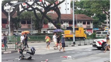 Photo of 罗厘疑闯红灯 撞飞六旬妇昏迷送院