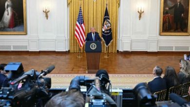 Photo of 演说遭ABC NBC拒播!特朗普当场怒喊撤照