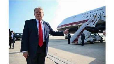 Photo of 首乘新空军一号专机 ! 特朗普称很兴奋 : 美造不出这样飞机