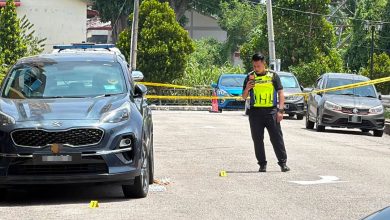 Photo of 蒙面枪手连射5枪案 警方列企图谋杀案调查
