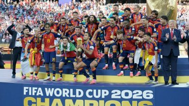 Photo of 【2026年世界杯】FIFA主席多次示意无效 特朗普颁奖后不肯下台
