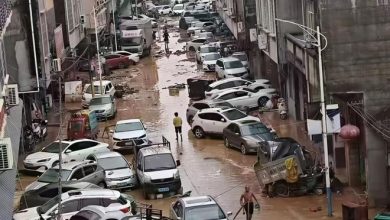 Photo of 中国广西横州近日遭洪水毁城     洪水消退后满地泥泞满目疮痍