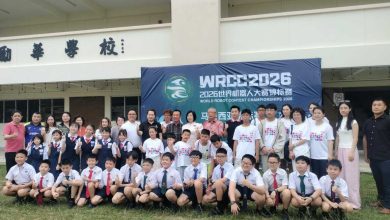 Photo of 世界机器人大马交流赛 8中国生访励华切磋