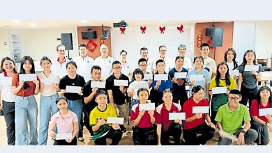 Photo of 高拉武拉华人体育会颁奖励金 首颁华裔运动员奖励金