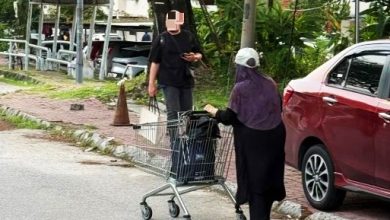 Photo of 从商场推到LRT站后弃置 网民轰购物车遭滥用