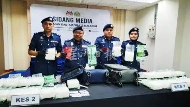 Photo of 10分钟破2案捕2男 砂关税局机场起逾132万元冰毒