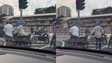 Photo of 老人摩多交通灯前死火 女子毫不犹豫伸援手