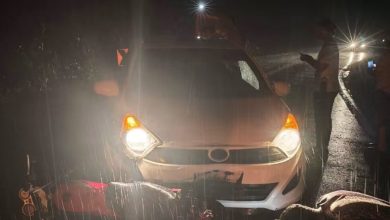 Photo of 雨夜过弯滑入逆道 RXZ骑士被撞死