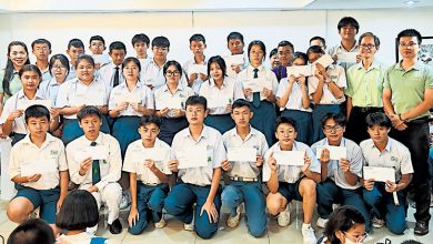 Photo of 菩提校友会颁奖助学金 逾2万元惠149学生