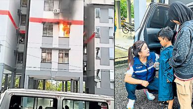 Photo of 福林园组屋单位失火 母子惊险逃生