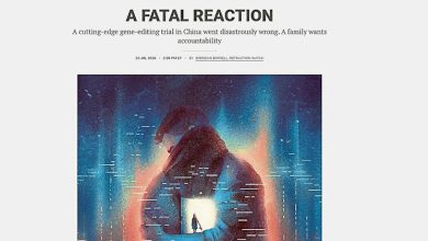 Photo of 接受基因编辑试验 科学期刊揭中国女童死亡