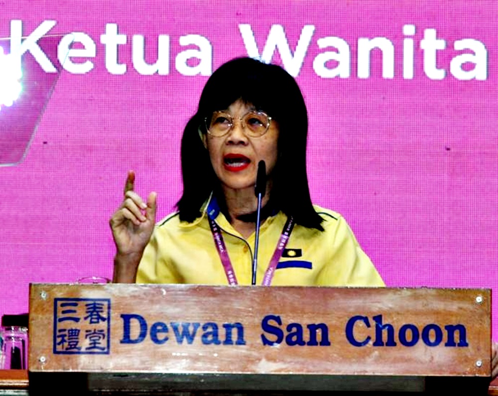 马华妇女组全国主席兼上议员拿督黄友凤。（档案照）