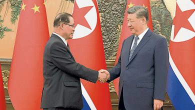 Photo of 纪念中朝友好条约签署 习近平晤朝总理朴泰成