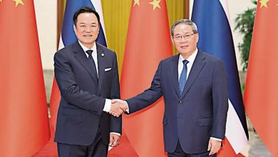 Photo of 李强会晤阿努廷 中泰加强打击网赌电诈