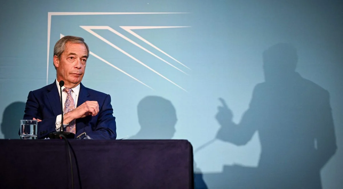 英国改革党党魁法拉奇宣布辞去克拉克斯顿选区国会议员职务。(法新社档案照)
