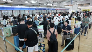 Photo of 中国旅客挤爆仁川机场！抢出境插队暴冲撞员工