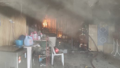 Photo of 佳邦再也花园3屋失火 起火单位八成烧毁无人伤亡