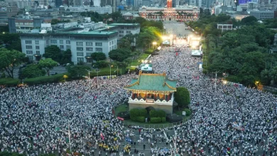 Photo of 凯道20万人集会 民众怒喊“食安沦陷”促赖政府下台