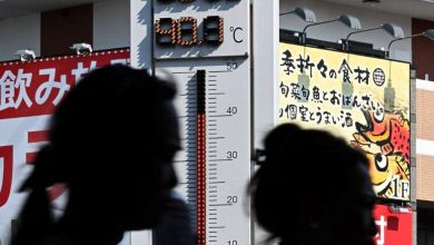 Photo of 40℃高温袭日本 三地沦陷4死128人送医
