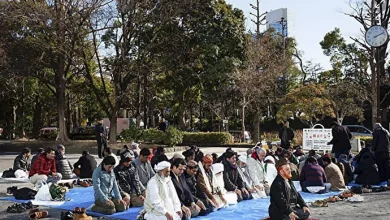 Photo of 日本清真寺不够用 穆斯林转战公园祈祷惹议
