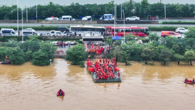 Photo of 广西洪灾逾万师生受困！　“救援航母”出动 全体师生获救
